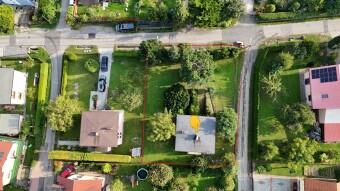 Działka, widok z góry..Biuro Nieruchomości Bielsko-Biała