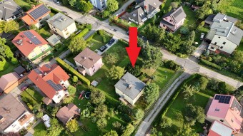 Widok na budynek z góry. .Biuro Nieruchomości Bielsko-Biała