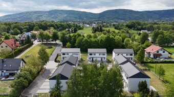 Z osiedla rozpościera się fantastyczny widok. Biuro Nieruchomości Bielsko-Biała